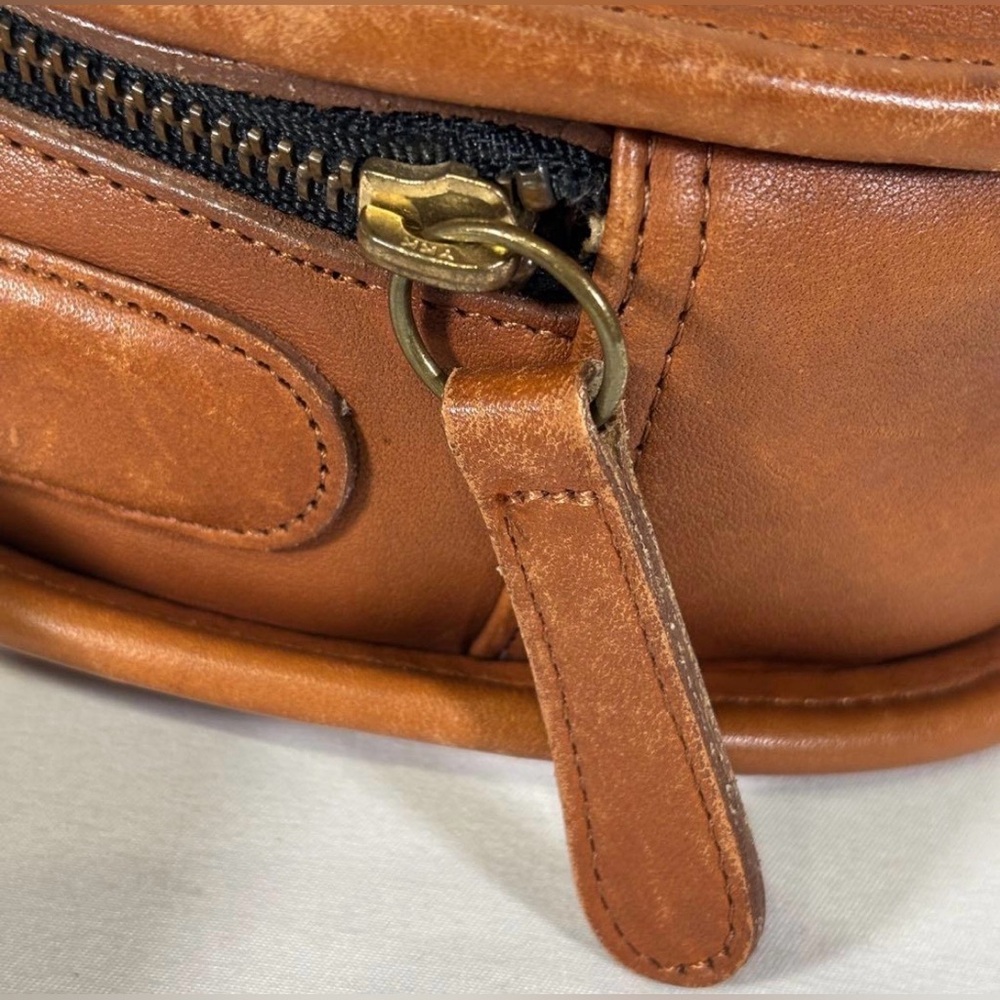 COACH Vintage 1994 Brown Glovetanned Leather Canteen Bag USA Made πΊπΈ - Picture 10 of 16